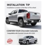 Yldqcfu Mud Flaps for Trucks, 2015-2022 Chevy Colorado No Drill Mud Guards with Fender Flares, Heavy Duty 4PC Splash Guards, OEM Fit,Suitable for Vehicles Without Wheel Eyebrow