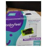Babyfeel Diaper Pail Refill Bags - 4 Pack