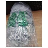 150Ft Christmas Garland - Xmas Tree Decorations, Christmas Tinsel Decorations for Indoor&Outdoor Home Decor, Christmas Metallic Twist Garland Ceiling Hanging Decorations for New Year(Green)