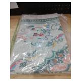 Glittme Cat Litter Mat with Non-Slip Bottom Litter Box Mat 40\'X30\' Litter Trapping Mat Easy to Clean Washable Cat Food Mat for Kitty,XL