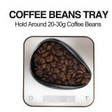 FEUNLEM Coffee Bean Dosing Cup and Spray Bottle Set - Ceramic Espresso Accessories Kit, 8ml Static Reducing Sprayer for Cafe, Home Use | Barista-Approved Dosing Tools (Black)