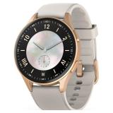 Smart Watch for Women with Built-in GPS & Alexa (Make/Answer Call), 1.32\' AMOLED Fitness Tracker with Altimeter Compass for Hiking Running, HRV/Sleep/SpO2 Monitor, 5ATM Waterproof for iPhone Android