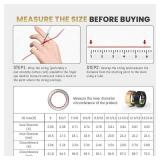 Smart Ring for Women & Men, Health Tracker Ring with Heart Rate, Blood Oxygen,Blood Pressure, IP68 Waterproof Fitness Ring, Sleep Tracker for iPhone and Android, No APP Fee (Lavender Pink, 8#)