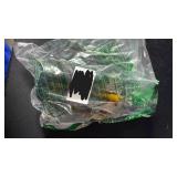 Diahom Soap Dispenser Amber Glass Hand Dish Soap Dispensers 1pcs Stainless Steel Pump 16 Oz for Kitchen Sink Countertop Bathroom