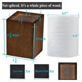 Sopicoz Wood Bed Risers 4 pk (4 inch Square)