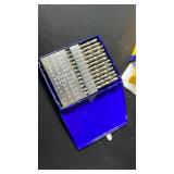 Hanson 60PC WIRE GAUGE NUMBER DRILL BIT SET