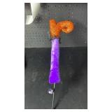 Orange and Purple Glitter Decorative Stick