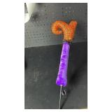 Orange and Purple Glitter Decorative Stick