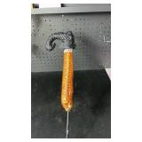 Orange Glitter Bubble Wand