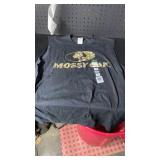 Mossy Oak Black Muscle T-Shirt L