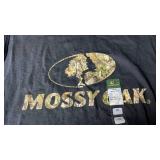 Mossy Oak Black Muscle T-Shirt L