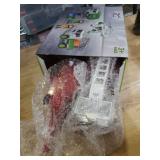 DOWELLIN 5 Packs Fire Truck Toys Sets, Friction Powered Vehicle Toy Including Fire Engine,Police Car,Fire Helicopter, 2 Firefighter, with Light&Sound, Toddler Gifts for for 3+Year Old Kids Boys Girls