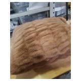 Plush Faux Fur Pillow