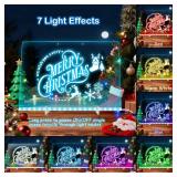 LED Drawing Board, Class Valentines Day Gifts for Kids Toys, 17\' Light Up Acrylic Dry Erase Led Note Board with Colors, Doodle Glow Board, Magic Drawing Tablet as Birthday Gifts for Girls Boys