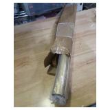 Supforce Closet Rods for Hanging Clothes, 17 to 54 Inches Stepless Adjustable Metal Closet Rod, 1.3 Inches Heavy Duty Clothes Hanging Rod for Closet Wardrobes Laundry RV, Golden