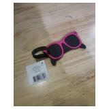 Pink and Black Wayfarer Style Sunglasses Lugage Tag