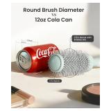 AIMIKE NaturaVol Round Brush for Blow Out, Round Hair Brush Nano Thermal Ceramic & Ionic Tech, for Blow Drying & Salon-like Styling at-home, Maximum Volume Shine - 1.7â Barrel, 2.5â w/Bristl