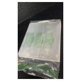 Folded Map Sleeves, Map Protector, Envelopes Page for 3-Ring Binders, Brochure Holder with 4.5\' x 11\' Pockets, 20PCS