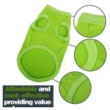 Elevate Your Dog's Fashion Quotient with Colorful and Breathable Sleeveless Cotton Shirts! Perfect Pet Apparel for Small to Medium Dogs Black L