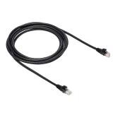 Amazon Basics RJ45 Cat 6 Ethernet Patch Cable, 10Gbps High-Speed, 250MHz, Snagless, Gold-Plated Connectors, 10 Foot, Black