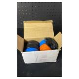 Simgoing 6 Pack Rubber Ice Hockey Pucks Weighted 10oz Lightweight 4oz Official Regulation Weight 6oz Training Puck Diameter 3\' Thickness 1\' with Mesh Carrying Bag for Stick Handling Training Drills