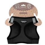 Murphy & Roxy No-Pull Dog Harness â Adjustable Vest Harness with Reflective Trim for Small to Medium Dog Breeds â Heavy-Duty and Comfortable for Walking, Training for Pets, Black (Size S)