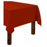 Gee Di Moda Rectangle Tablecloth - 60 x 84 Inch Burnt Orange Table Cloth for 5 Foot Rectangle Tables - Heavy Duty Washable Fabric - for Holiday Party, Dinner, Weddings, Baby Shower & Events