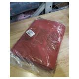 Gee Di Moda Rectangle Tablecloth - 60 x 84 Inch Burnt Orange Table Cloth for 5 Foot Rectangle Tables - Heavy Duty Washable Fabric - for Holiday Party, Dinner, Weddings, Baby Shower & Events