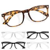 CCVOO Reading Glasses for Women/Men, Eyeglasses, Blue Light Readers for Women/Men, Computer Eye Glasses, Cheaters