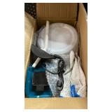 Cordless Paint Sprayer with LED Light, 2*4000mAh 21V Battery, 6 Nozzles & 3 Spray Modes, Spray Paint Gun with 1400ML Container, Handheld Paint Sprayer for House Painting Furniture Cabinets Fence, Blue