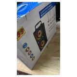 RRNUY Bluetooth Speaker 100W Portable Big Powerful Deep Bass Loud Sound Wireless Boombox with Subwoofer TWS LED Lights DSP Large Wooden Speakers for Outdoor Home Party