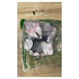 Paw Print Pet Bandana with Ring Clip