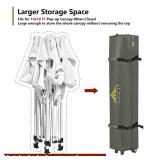Jorohiker Wheeled Carry Bag for 10x10 Canopy Instant Tent,Heavy Duty Pop up Canopy Tent Universal Rolling Storage Bag with Handles,Bag Size 49.2\'x8.72\'x8.72\'