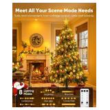 White Plastic Beads String lights