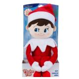 The Elf on the Shelf Plushee Pals - 17-inch The Elf on the Shelf Scout Elf Plush Toys Blue Eyed Boy- Huggable and Lovable Stuffed Elf Plush