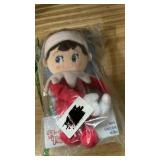 The Elf on the Shelf Plushee Pals - 17-inch The Elf on the Shelf Scout Elf Plush Toys Blue Eyed Boy- Huggable and Lovable Stuffed Elf Plush