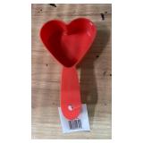 Red Heart Shaped Measuring Cup