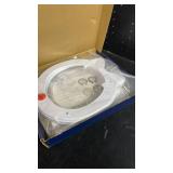 Decormax Cat Door with 4-Way Lock, Cat Door for Exterior Door with Magnetic Flap, Weatherproof Pet Door for Interior Door, White