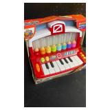 Farm Animals Keyboard Preschool Learning Toy with Silly Sounds and Light-Up Piano with Learning Songs for Infants