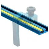 POWERTEC 36-Inch Double T Track Kit for Woodworking  Right to Left Adhesive Tape Measure and T-Track Plastic Insert (71697)