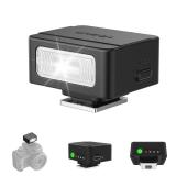 ULANZI SL01 Mini Camera Flash, GN8 6500K Mini Flash Speedlite, 4 Power Levels, Compatible with Sony ZV-1/ZV-E10/Canon/Nikon/Fuji/Panasonic/Leica/Olympus, ãNot Fits Sony ZV-1Fã