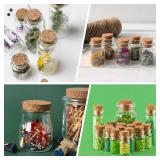 10 Pcs Tapered Cork Plugs, 2 Sizes Wine Bottle Stopper, Large Wooden Stoppers, 1.5 to 1.9 Inch Diameter, Natural Soft Wood Corks for Wine, Beer, Jars, DIY Crafts, Bottles Ornaments