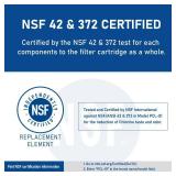 PERCOLA KAD4RXD1 Water Filter Replacement, Compatible with KitchenAid KAD4RXD1, KitchenAid KRFC300ESS, KBFS20EVWH, KBFS25EWMS, KFCO22EVBL, KFCP22EXMP, KFCS22EVMS, KFIS20XVMS, KFXS25RYMS (3 Pack)