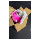 loncoldy Plush Chew Toys for Large Dogs, Tough Crinkle Stuffed Animal Squeaky Interactive Toys for Small Medium Large Dogs, Keep Them Busy, Big Pet Toys