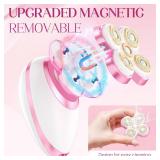 Electric Razors for Women Legs, Upgraded Magnetic Flawless Electric Shaver for Women, Rechargeable Waterproof Women's Electric Trimmer for Arms Legs and Pubic Area