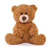 Tezituor Small Teddy Bear Stuffed Animals 18inch, Cute Teddy Bear Plush Toys for Kids Girl Boy, Christmas Bear Plushie Gift for Girlfriend Boyfriend Women Wife, Brown
