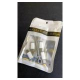 4 Pack Lightning to USB C Adapter for iPhone 15/16/17/17 Pro Max/Plus,Samsung S25,Support Charging & Data Transfer,Type C Charger Connector Cable,Lightning Female to USB C Male Adapter,Not for Audio