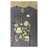 Star Wars Imperial Icons T-Shirt by Port & Company Blue S