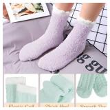 Chalier Womens Winter Fuzzy Socks Cozy Fluffy Sock Warm Fuzzy Christmas Socks for Women Chalier Womens Winter Fuzzy Socks Cozy Fluffy Sock Warm Fuzzy Christmas Socks for Women