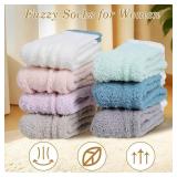 Chalier Womens Winter Fuzzy Socks Cozy Fluffy Sock Warm Fuzzy Christmas Socks for Women Chalier Womens Winter Fuzzy Socks Cozy Fluffy Sock Warm Fuzzy Christmas Socks for Women